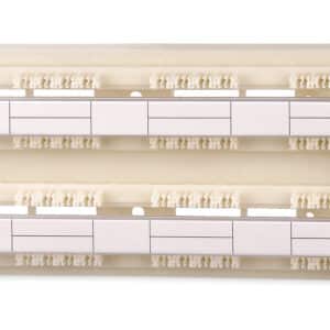 Cat 6A 64-Pair 110 Wiring Block w/ Mounting Legs