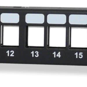 24-Port Field-Configurable Patch Panel, 1 RMU