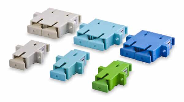 OF Adapter SC, DX, PH. Bronze Flange, Beige