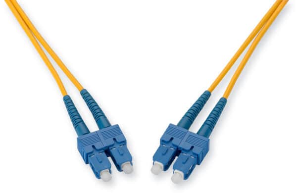 SC to SC Duplex SM 9/125 Patch Cord, 2 Meter