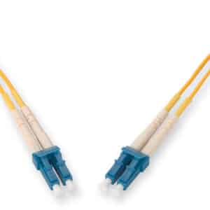 LC to LC Duplex SM 9/125 Patch Cord, 1 Meter